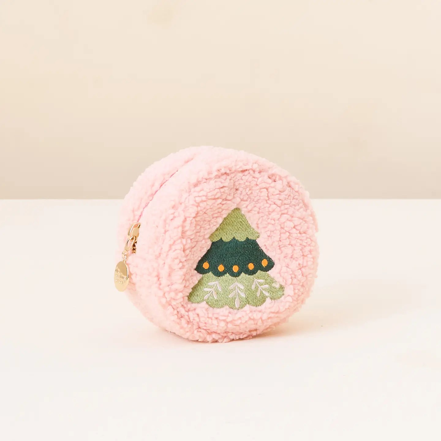 Christmas Tree Sherpa Pouches