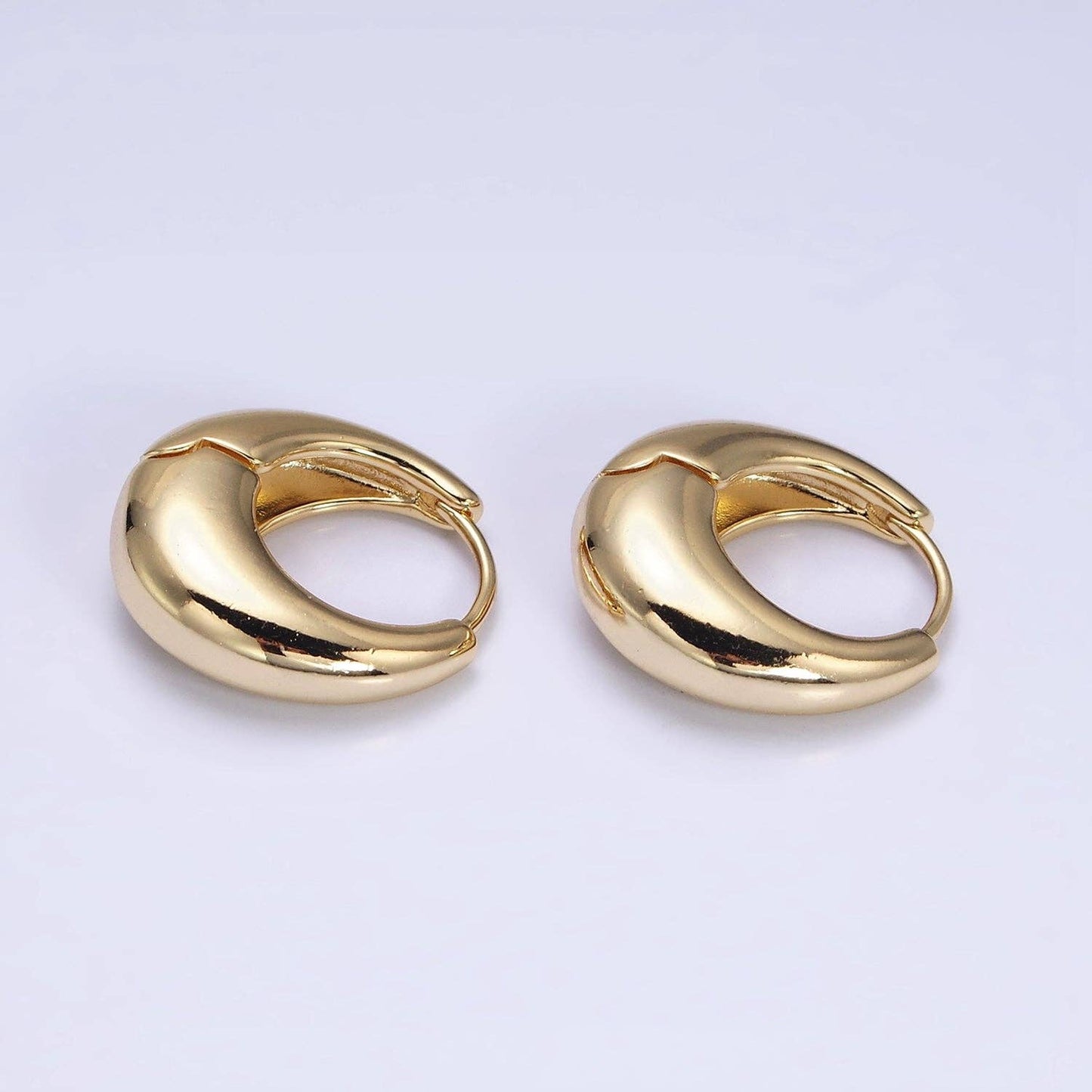 Subtle Wealth Huggie Earring | 14K Gold Filled
