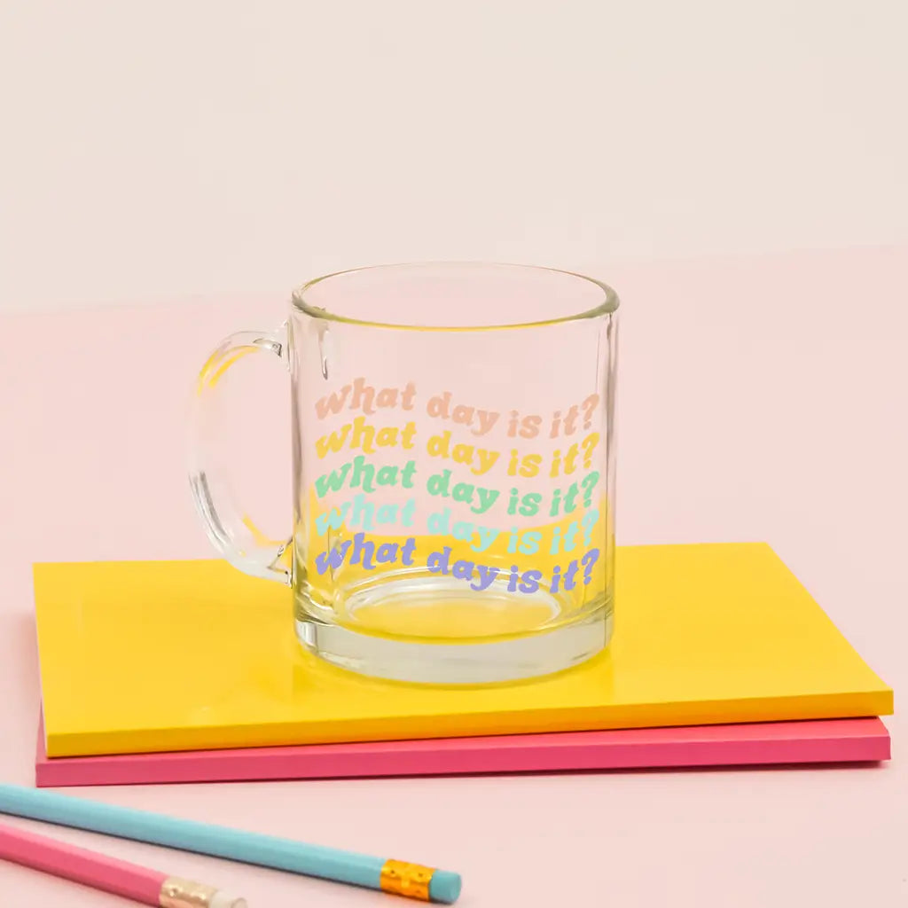 Printed Glass Mugs | Multiple Designs