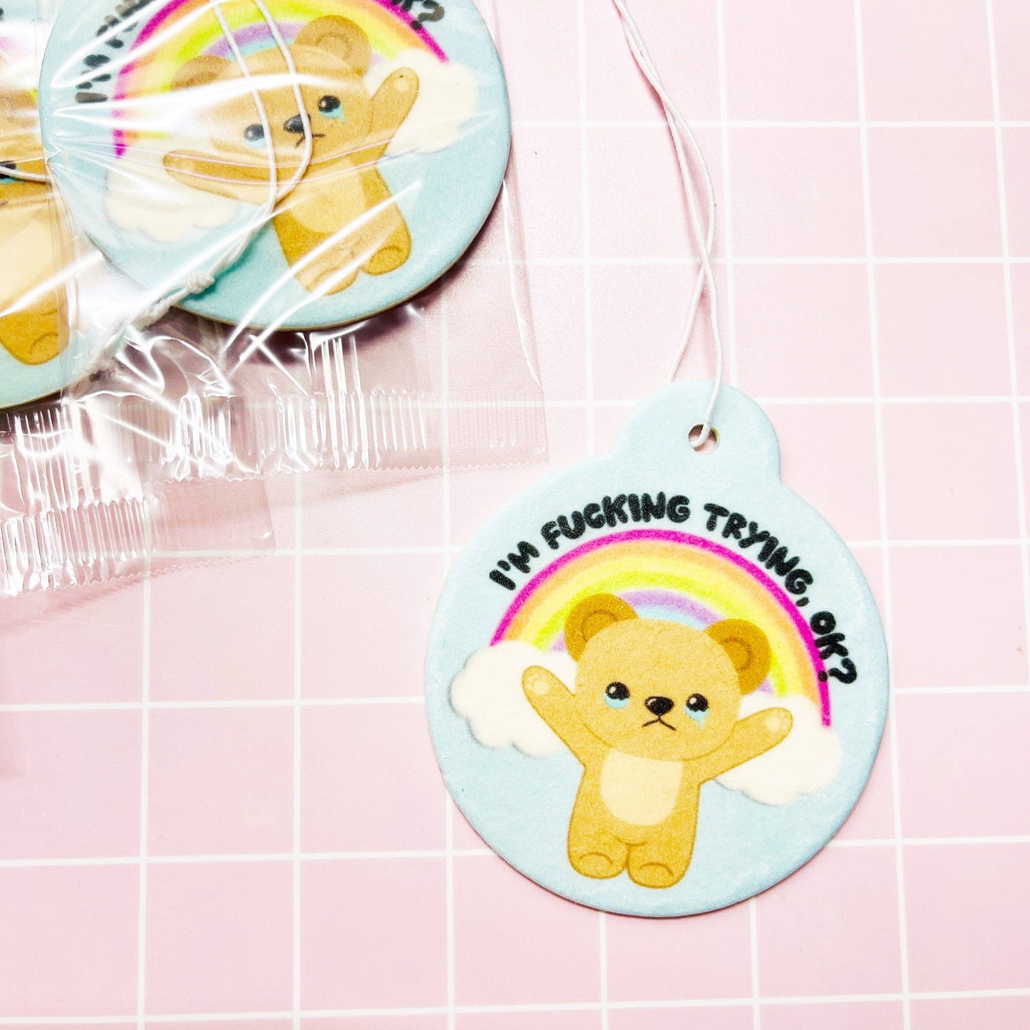 I'm Trying, OK? Car Air Freshenner