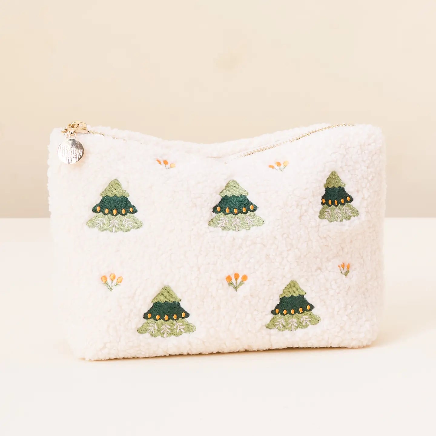 Christmas Tree Sherpa Pouches