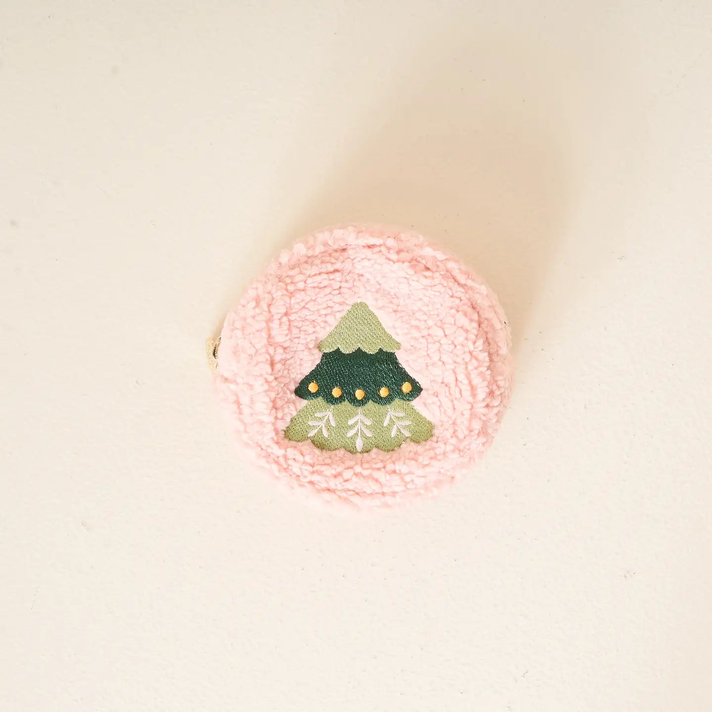 Christmas Tree Sherpa Pouches