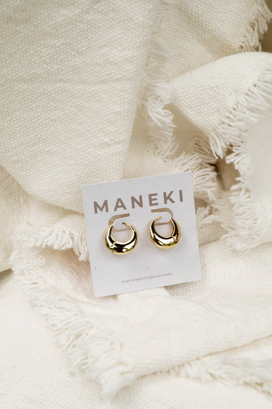 Subtle Wealth Huggie Earring | 14K Gold Filled