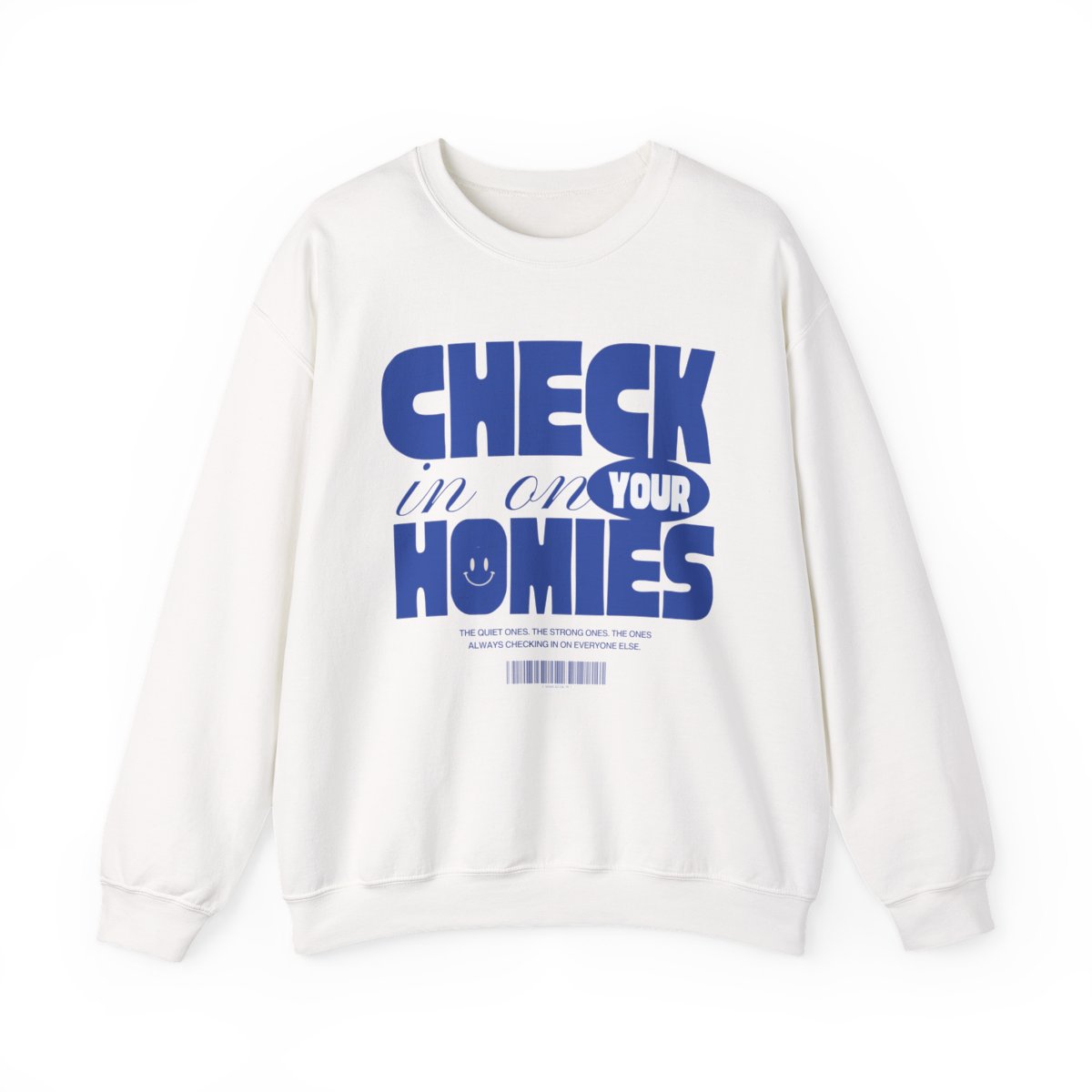Check In On Your Homies Mental Health Crewneck