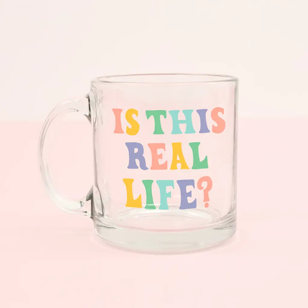 Printed Glass Mugs | Multiple Designs