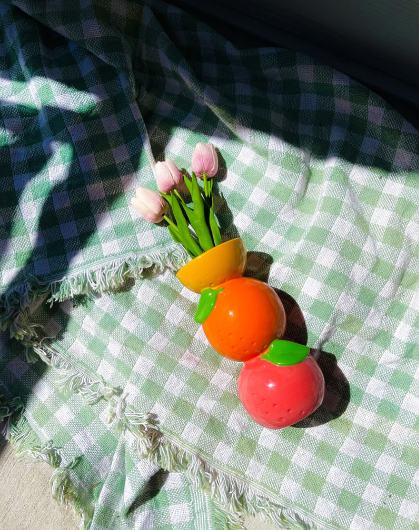 Stacked Citrus Vase