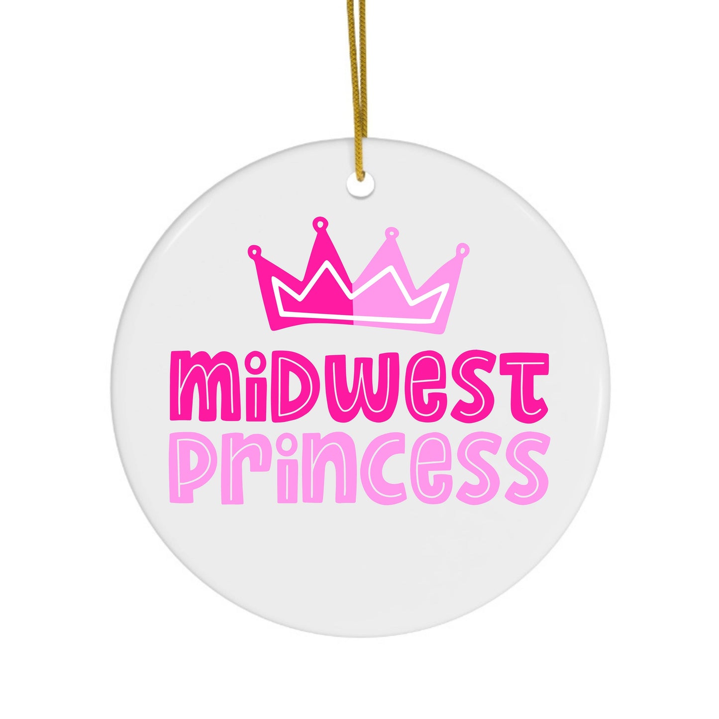 Midwest Princess Christmas Ornament