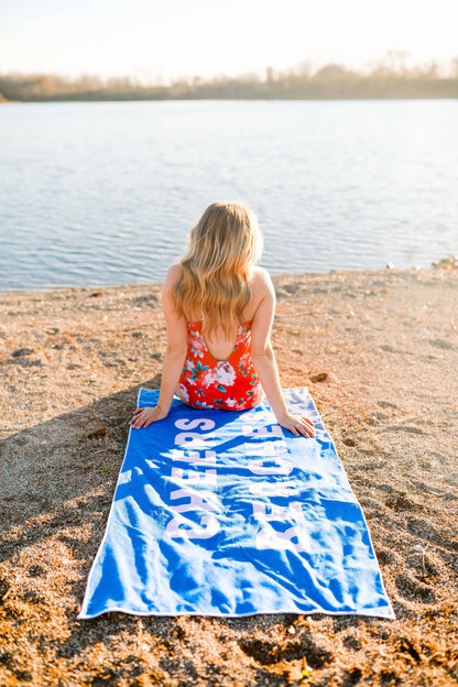 Cheers Beaches Bachelorette Beach Towel