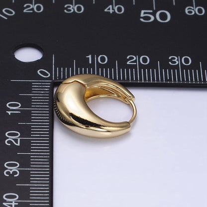 Subtle Wealth Huggie Earring | 14K Gold Filled