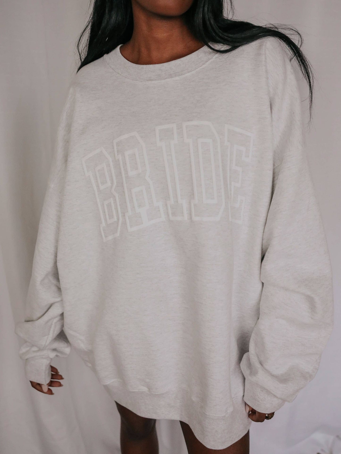 Bride Puff Ink Crewneck