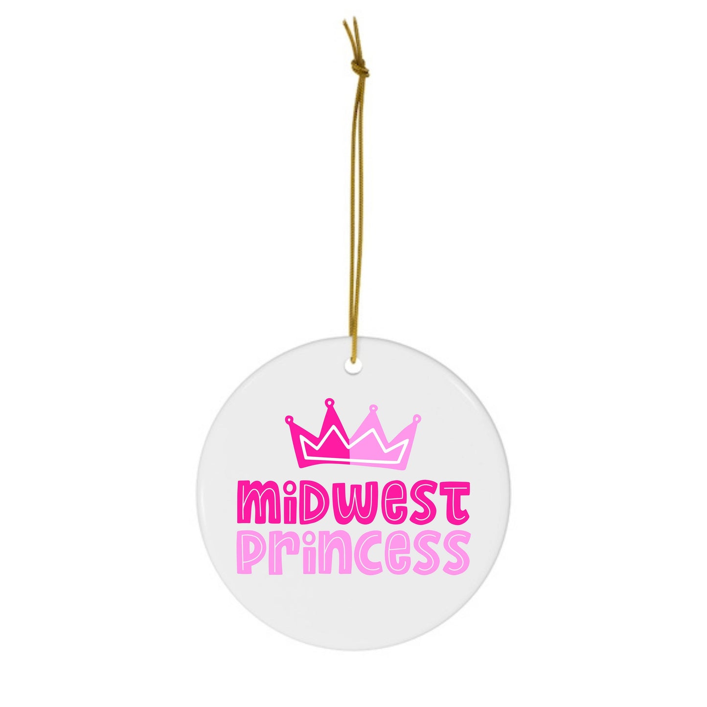 Midwest Princess Christmas Ornament