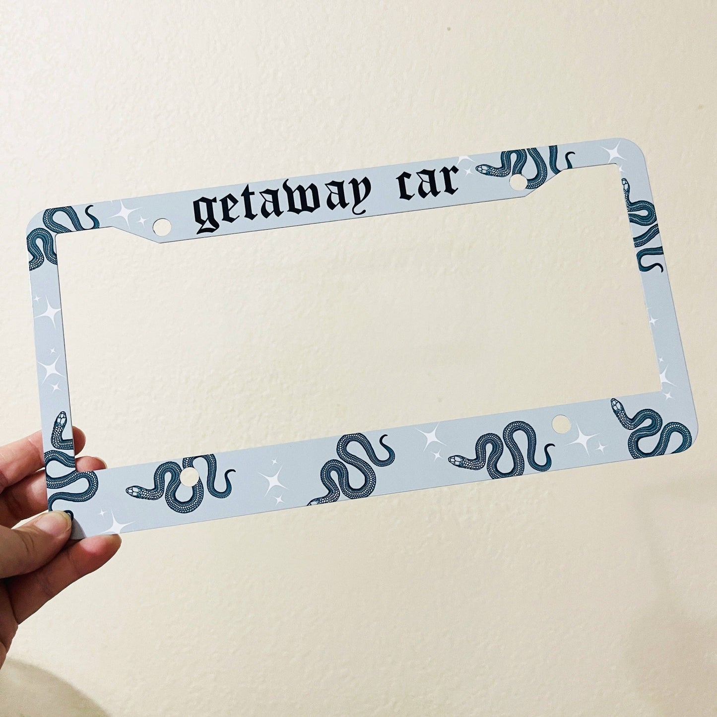 Getaway Car Swiftie License Plate Frame