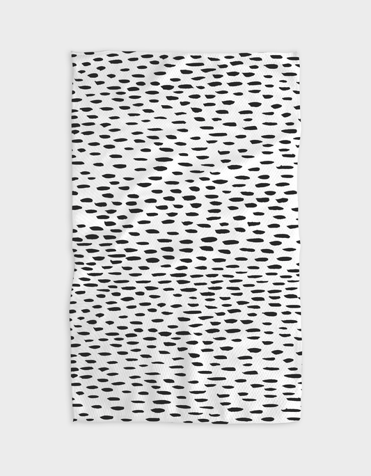 Dot Dash Geometry Kitchen Towel