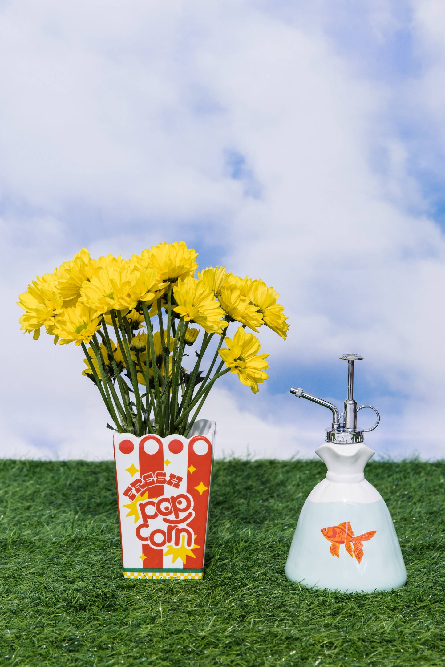 Fresh Popcorn Vase