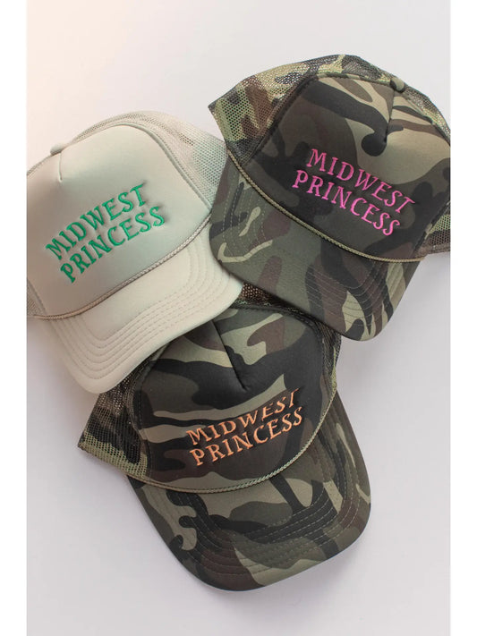 Chappell Roan Midwest Princess Embroidered Trucker Hat