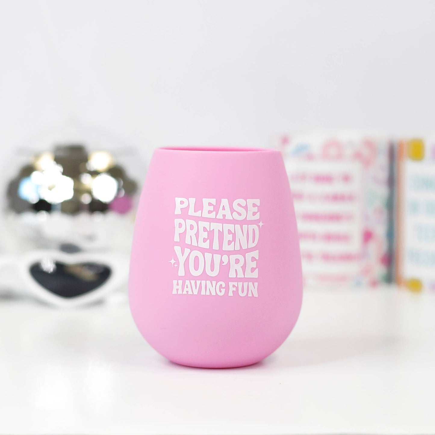 Silicone Wine Cups | Multiple Phrases