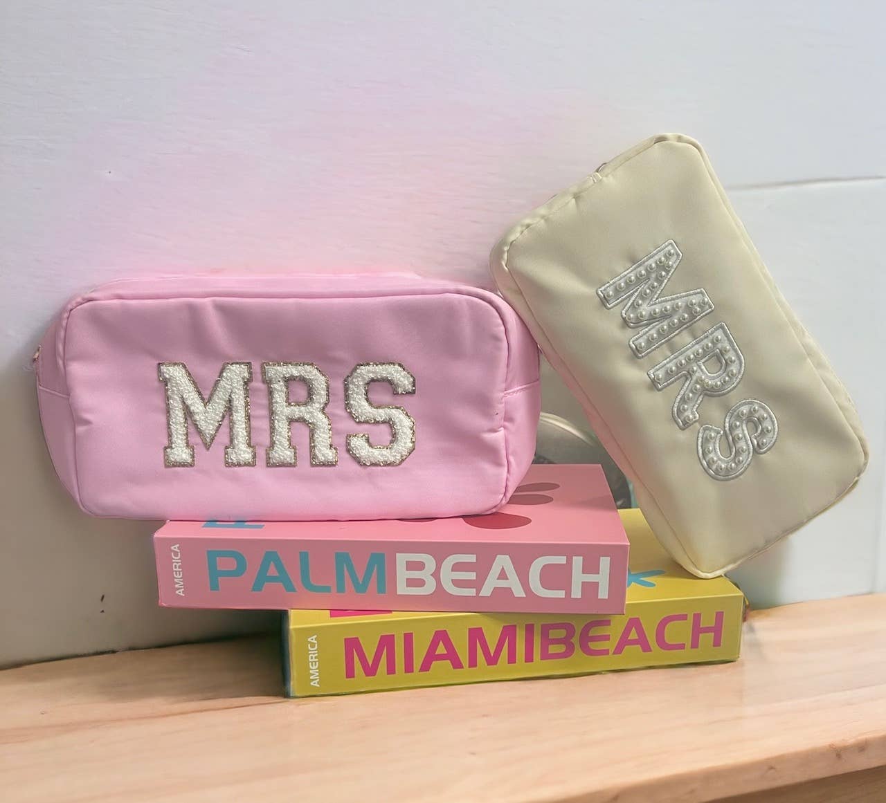 MRS Bridal Pearl Pouch