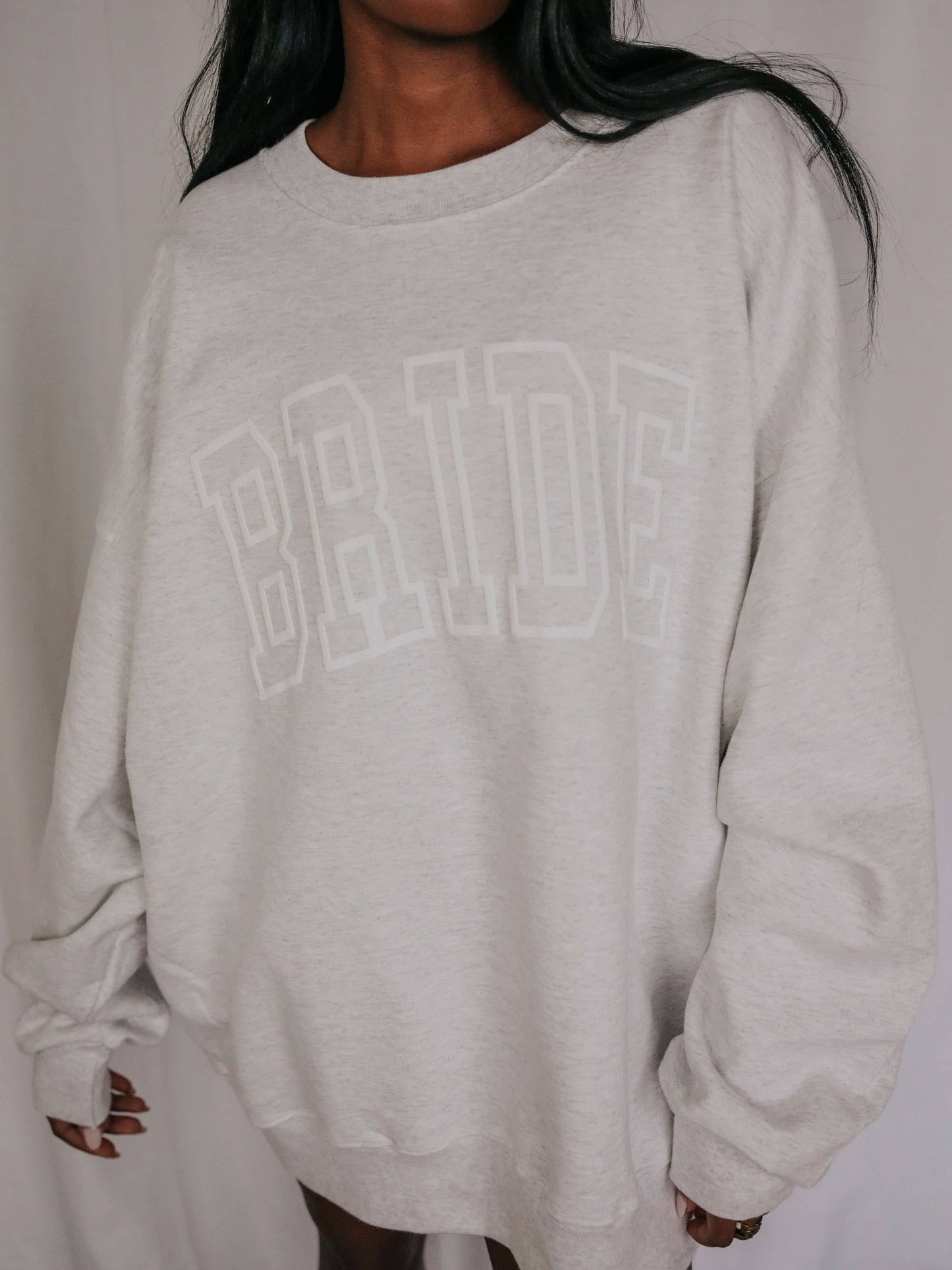 Bride Puff Ink Crewneck