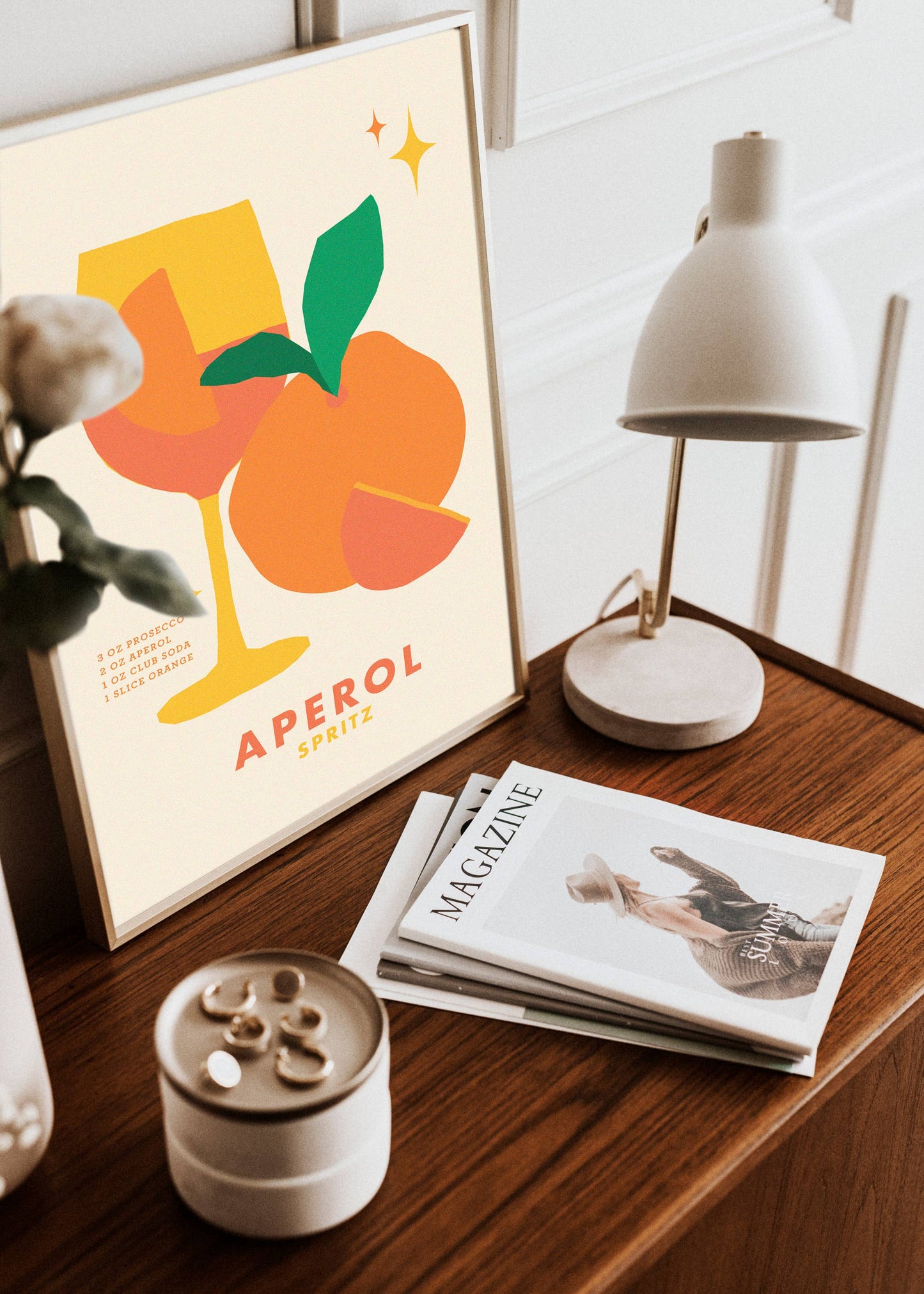 Aperol Cocktail Print