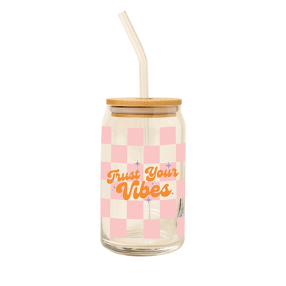 Fun Printed Can Glass
