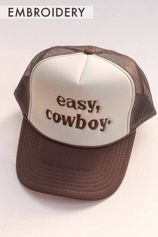 Easy Cowboy Trucker Hat