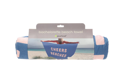 Cheers Beaches Bachelorette Beach Towel