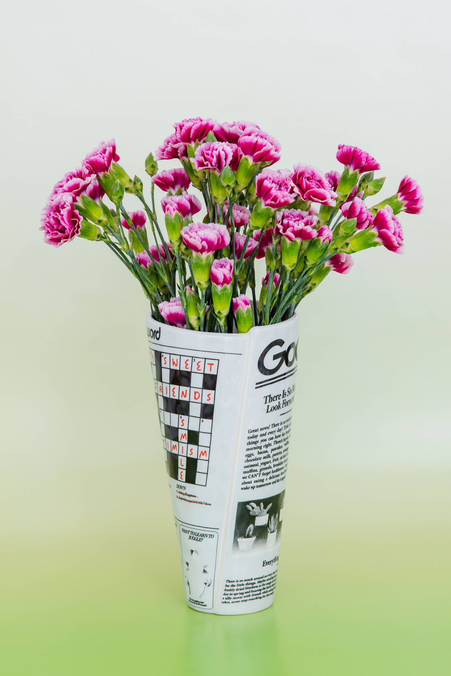 Newspaper Vase