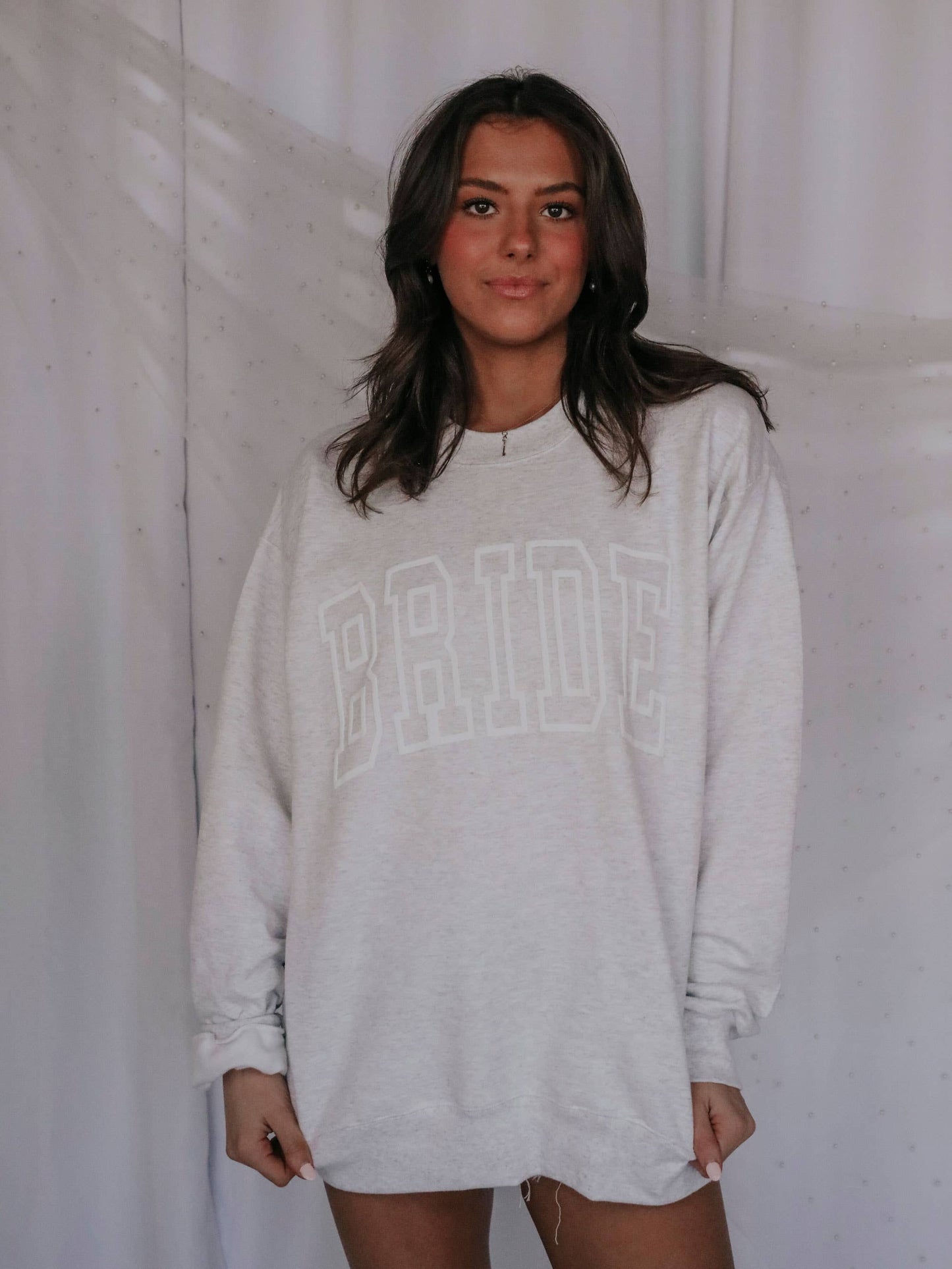 Bride Puff Ink Crewneck