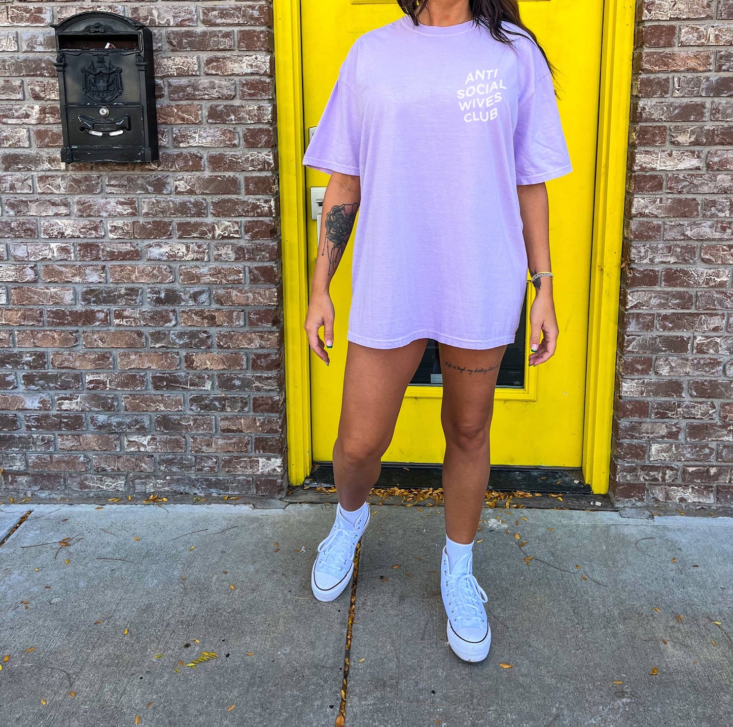 Antisocial Wives Club Tee