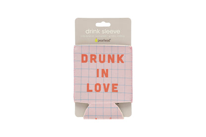 Drunk in Love Bachelorette Drink Sleeve
