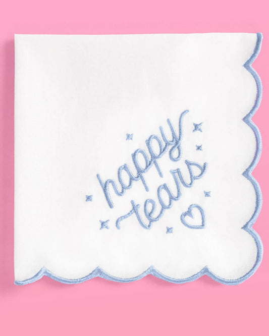 Happy Tears Handkerchief Wedding Gift