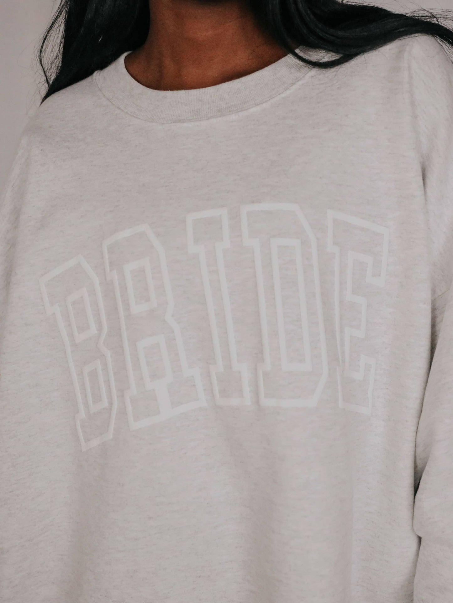 Bride Puff Ink Crewneck