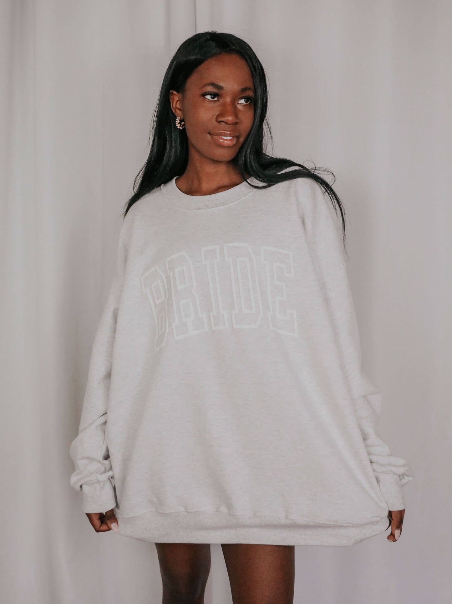 Bride Puff Ink Crewneck