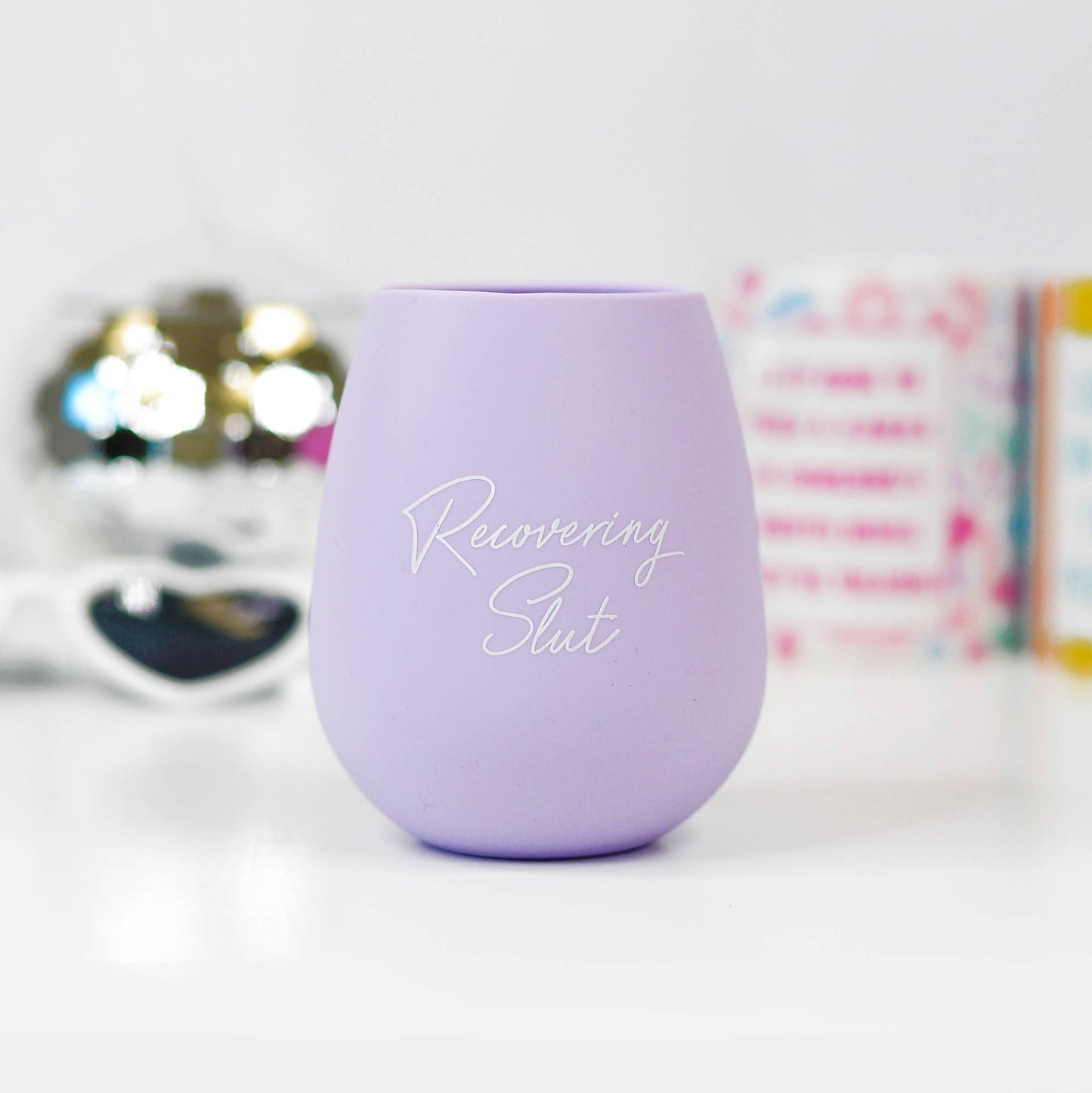 Silicone Wine Cups | Multiple Phrases