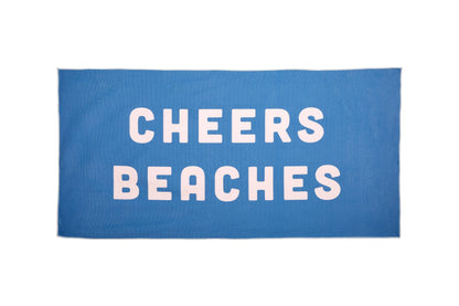 Cheers Beaches Bachelorette Beach Towel
