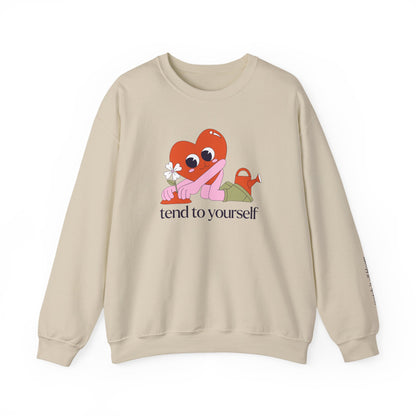 Tend To Yourself Self Care Crewneck