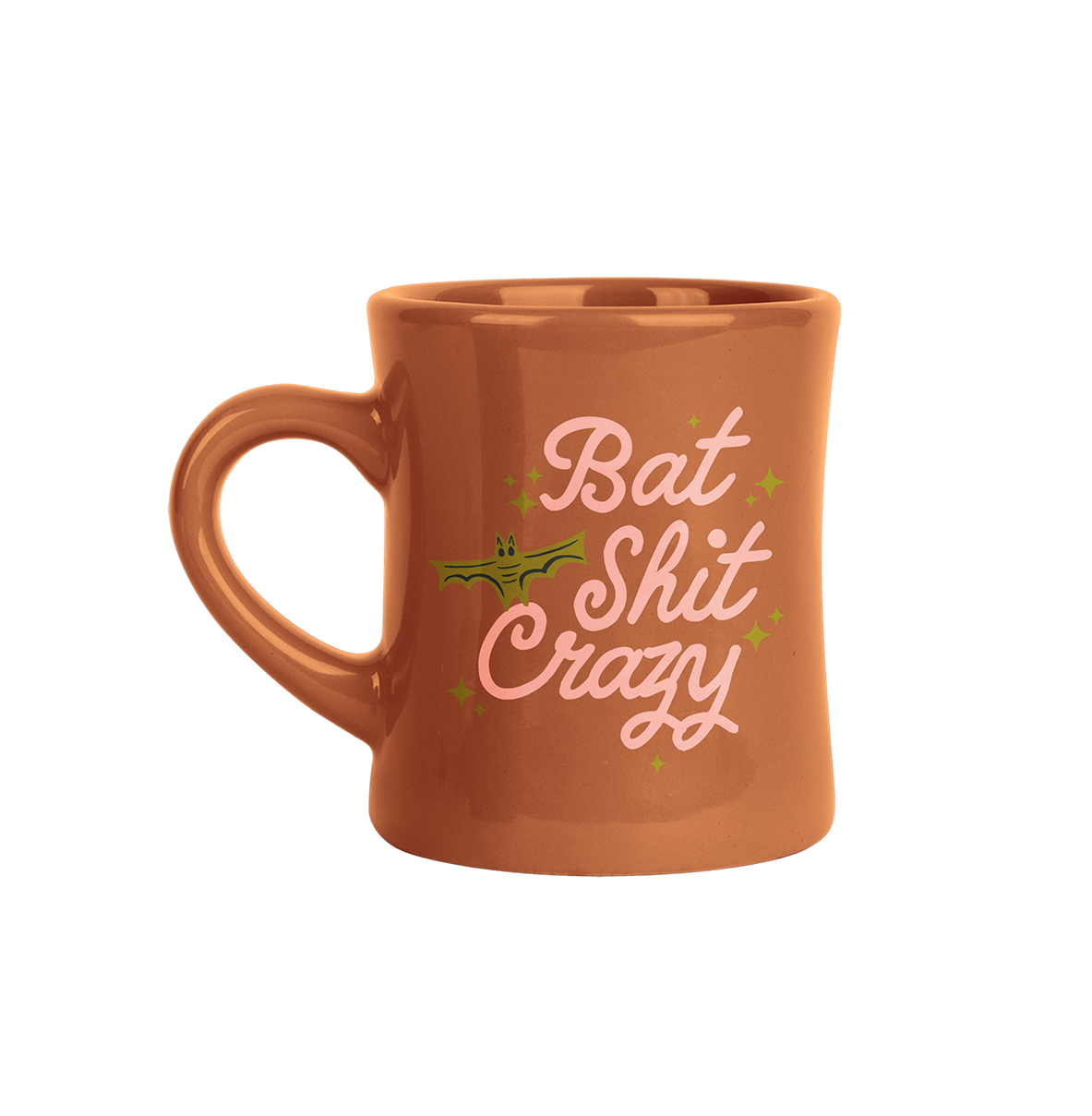 Halloween Diner Mug: Bat Shit Crazy