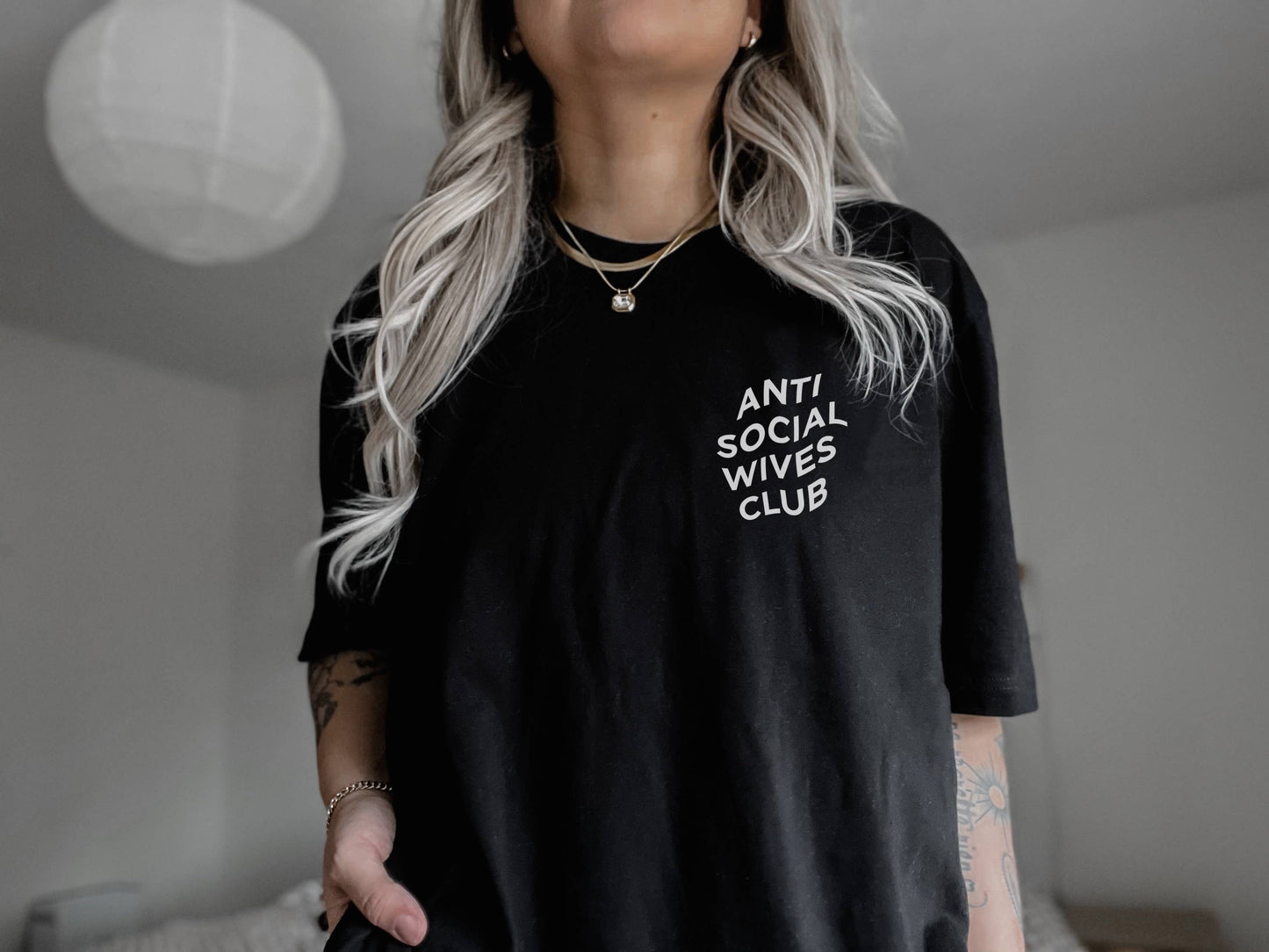 Antisocial Wives Club Tee