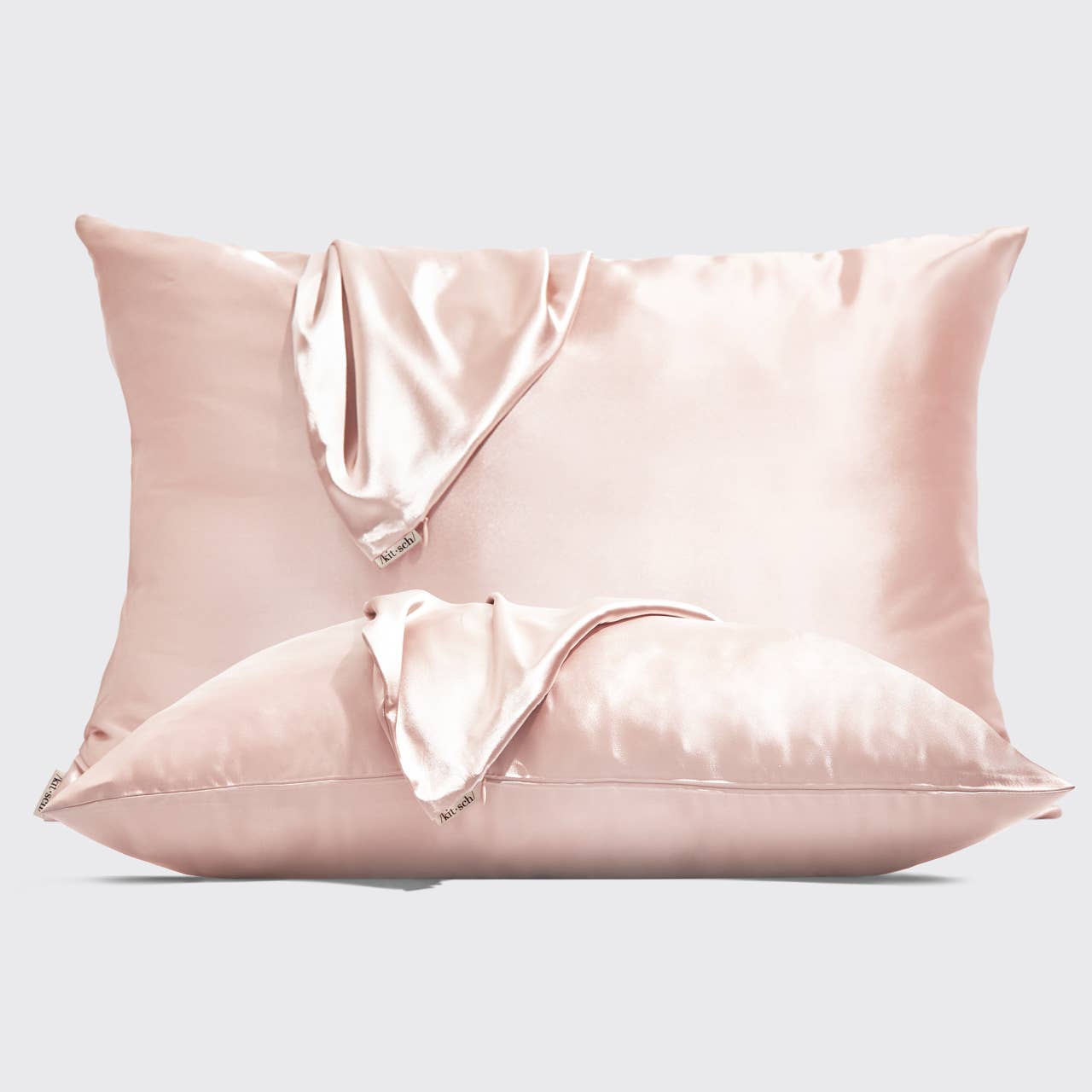 Satin Pillowcase Set - Blush