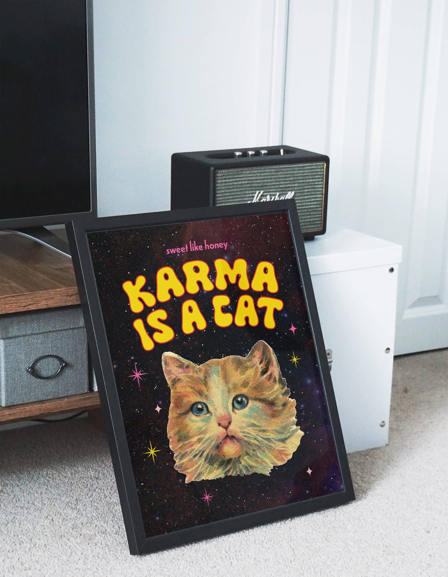Karma is a Cat Print