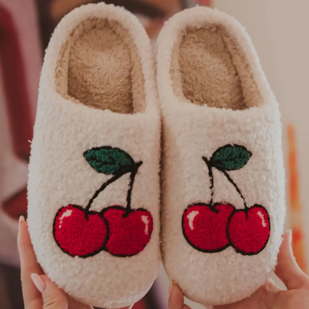 Cherry Babe Slippers