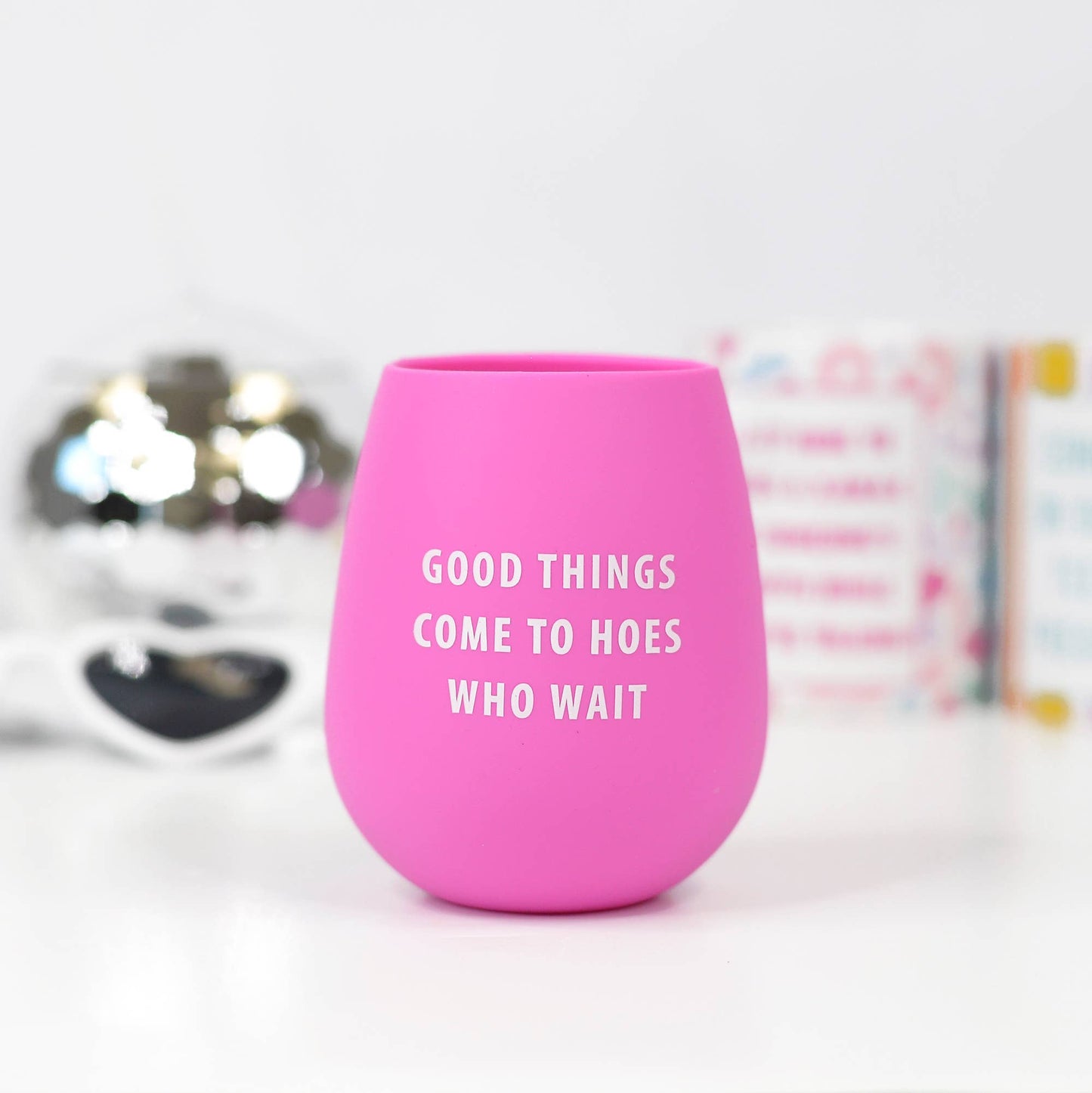 Silicone Wine Cups | Multiple Phrases