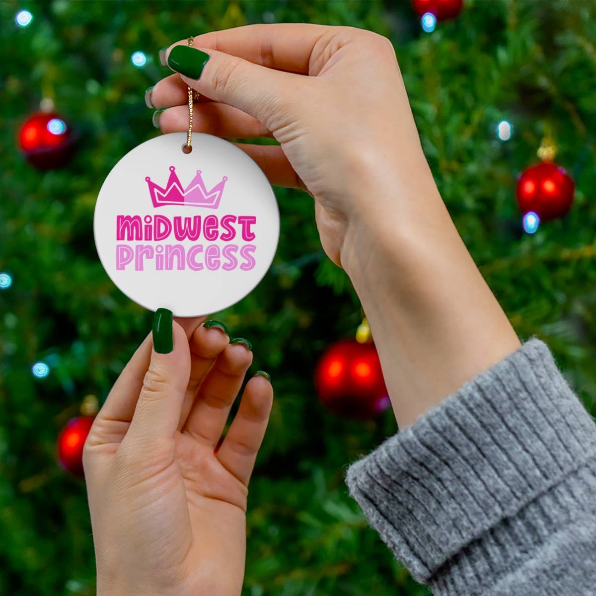 Midwest Princess Christmas Ornament