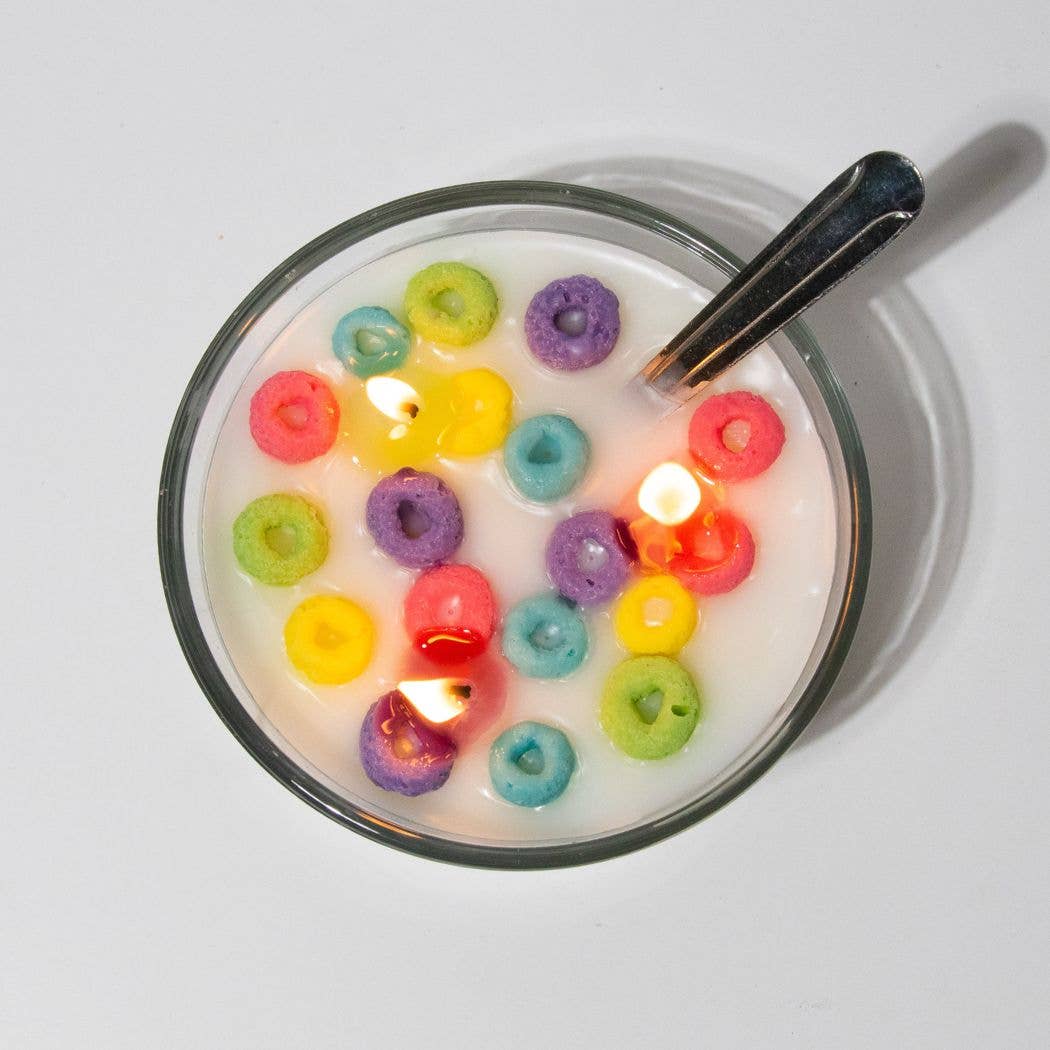 Fruit Loops Cereal Scented Candle