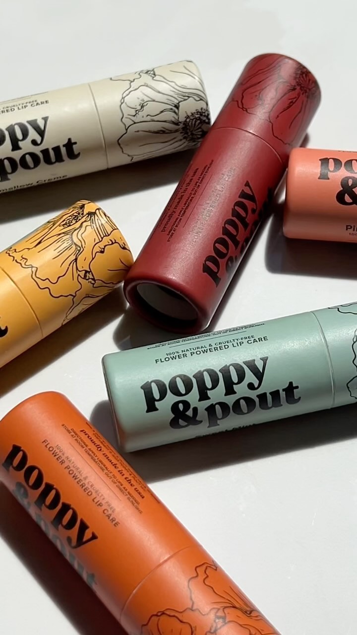 Poppy & Pout Lip Balm