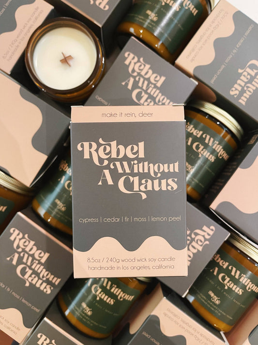 Rebel Without A Claus | Blow Me Candle