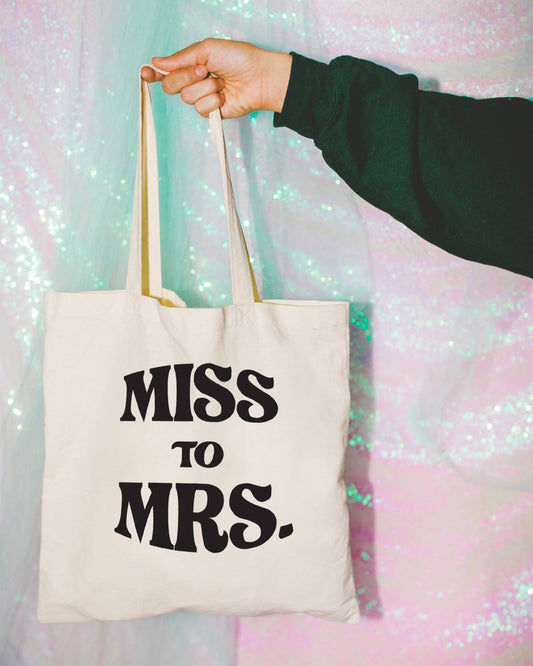 Miss to Mrs Bride Tote