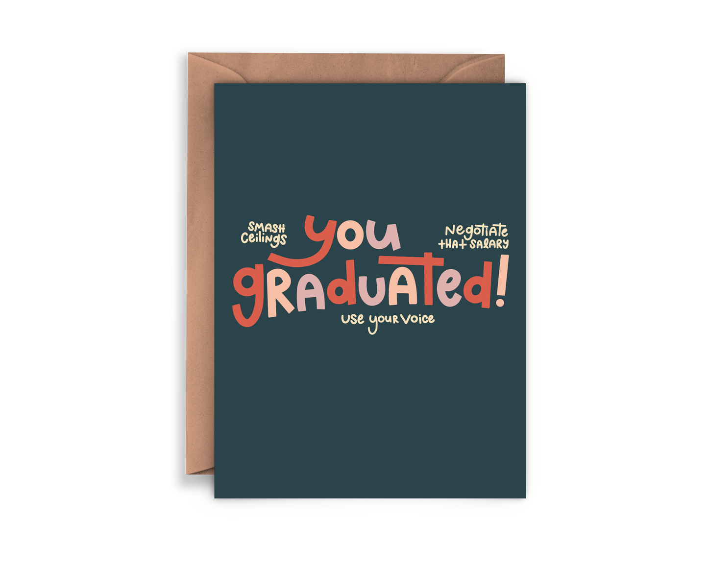 You Graduated Congrats Grad Card