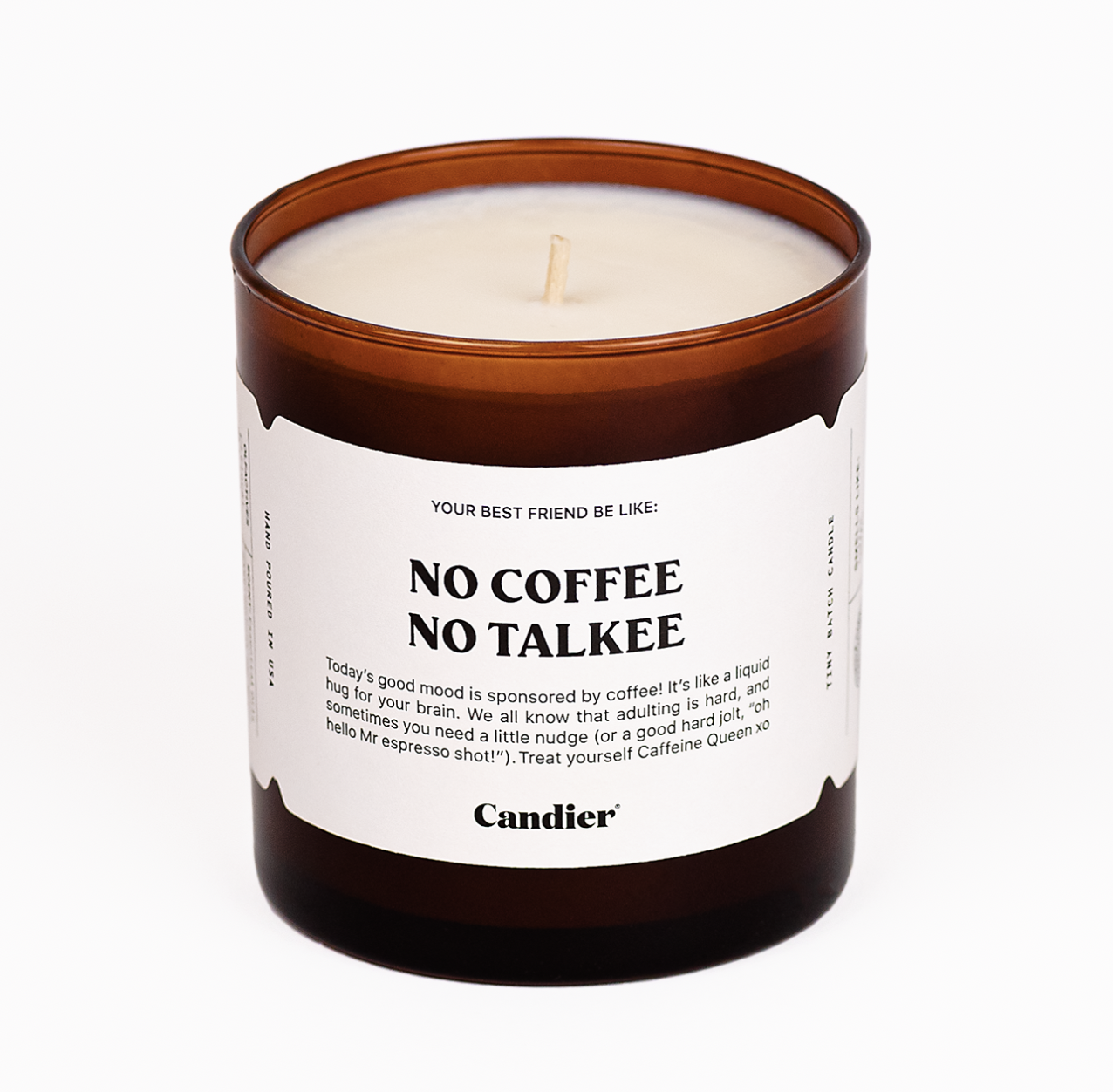 No Coffee No Talkee Candle